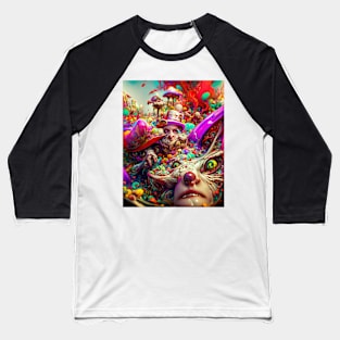 Fear And Loathing In Wonderland #76 Baseball T-Shirt